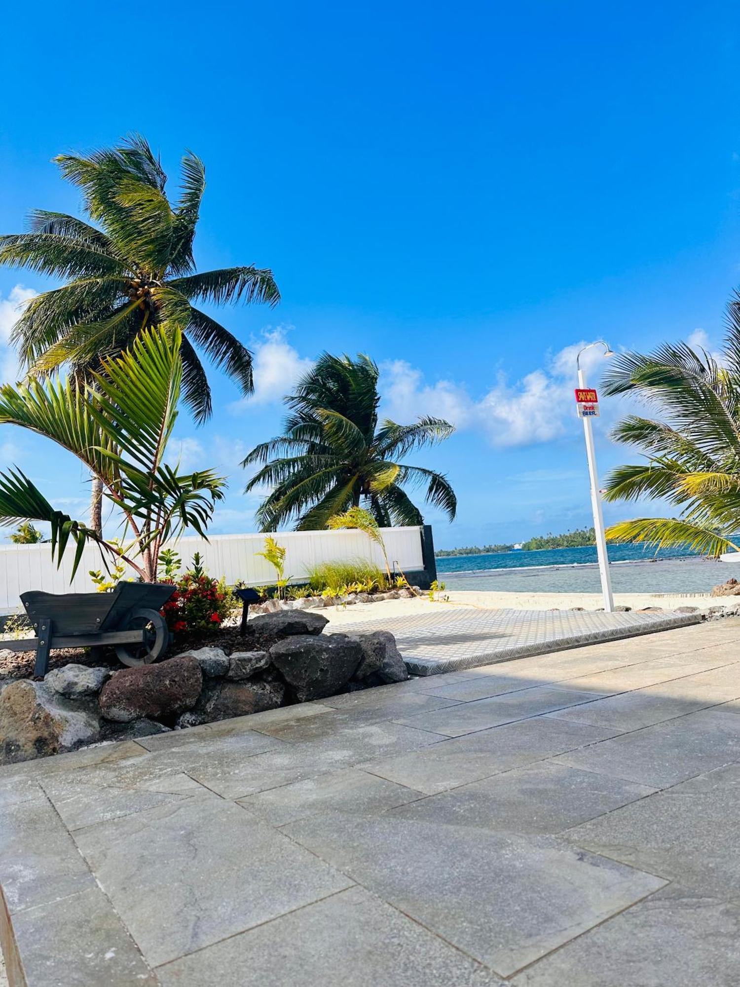 Pension Irivai, Appartement Rava 1 Chambre Bord De Mer Uturoa Exterior foto